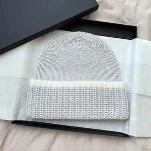 Auth BN Chanel Light Gray White CC Logo Wool Knit Beanie Auth BN Chanel Classic CC Logo White Wool Knit Beanie | eBay main image 2